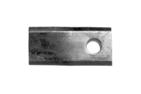 40959 - CUCHILLA ROTATIVA DERECHA, 96x47x4 mm, agujero 19 mm